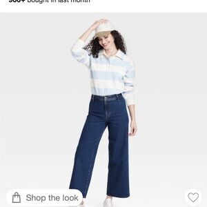 Universal Thread High-Rise Sailor Wide Leg Jeans